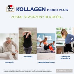 Zdjęcie produktu - #2 Zestaw Doppelherz System Kollagen 11.000 Plus, 60 ampułek po 25 ml