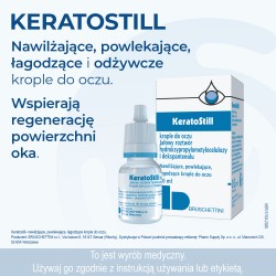 Zdjęcie produktu - #1 KERATOSTILL Krople do oczu z dekspantenolem 5%, 10 ml