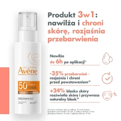 Miniaturka artykułu - #1 AVENE Koloryzujący fluid przeciw przebarwieniom SPF50+, 40 ml