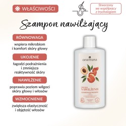 Zdjęcie produktu - #0 Orientana Trycho Nawilżenie Szampon do włos&oacute;w z ektoiną, 200 ml