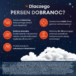 Zdjęcie produktu - #1 Persen Dobranoc, 20 tabl. - suplement diety z melatoniną