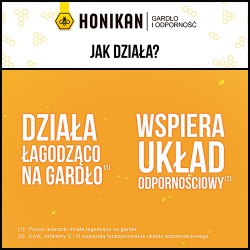 Zdjęcie produktu - #4 Honikan Gardło i Odporność Miodowe Honi - żelki, 30 szt.
