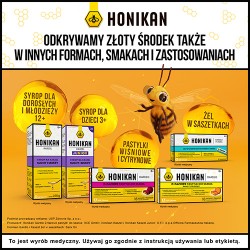 Zdjęcie produktu - #5 Honikan Gardło i Odporność Miodowe Honi - żelki, 30 szt.