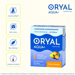 Zdjęcie produktu - #2 Oryal Aqua+ Mango, Marakuja, 14 sasz.