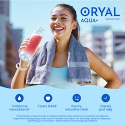 Zdjęcie produktu - #1 Oryal Aqua+ Wiśnia z Nutą Wanilii, 14 sasz.