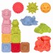 Zdjęcie produktu - #0 Tullo 4w1 Montessori Sensoryczny zestaw edukacyjny 12m+, 14 szt.