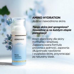 Zdjęcie produktu - #0 UZDROVISCO Amino Hydration Krem ujędrniający i nawilżający, 50 ml