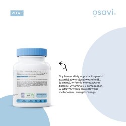 Zdjęcie produktu - #3 Osavi Witamina B1 100 mg, 60 kaps.