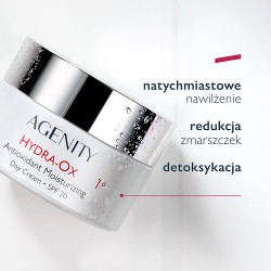 Zdjęcie produktu - #1 Agenity Hydra-Ox Antyoksydacyjny krem nawilżający na dzień SPF 20, 50 ml
