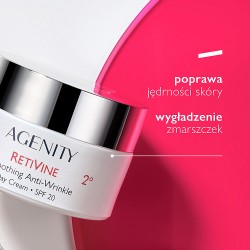 Zdjęcie produktu - #3 Agenity Retivine Wygładzający krem Przeciwzmarszczkowy na dzień SPF 20, 50 ml