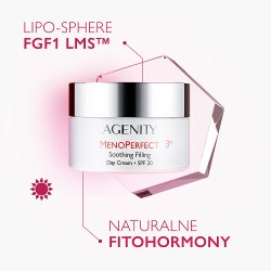 Zdjęcie produktu - #2 Agenity Menoperfect Łagodzący krem wypełniający na dzień SPF 20, 50 ml