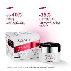 Zdjęcie produktu - #0 Agenity Neuroglow Naprawczy krem odmładzający na noc, 50 ml