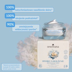 Zdjęcie produktu - #1 Orientana Hydro-Nawilżenie Krem regulujący sebum Tremella Niacynamid Pore out, 50 ml