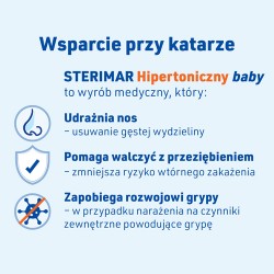 Zdjęcie produktu - #1 STERIMAR BABY Hipertoniczny z  miedzią - 50 ml 