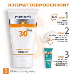 Zdjęcie produktu - #3 PHARMACERIS S SUN PROTECT Nawilżająca emulsja do opalania SPF30 - 150 ml
