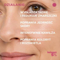 Miniaturka artykułu - #1 Idee Derm Kolagen Filler Krem wypełniający zmarszczki z kolagenem 5%, 50 ml
