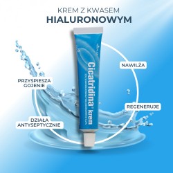 Zdjęcie produktu - #1 CICATRIDINA 0,2 % krem do stosowania zewnętrznego, 30 g