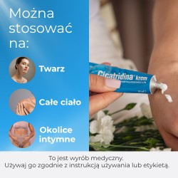Zdjęcie produktu - #4 CICATRIDINA 0,2 % krem do stosowania zewnętrznego, 30 g