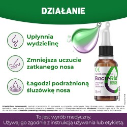 Zdjęcie produktu - #2 BacteRid krople do nosa, 15 ml