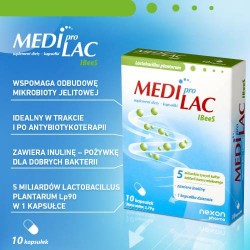 Zdjęcie produktu - #0 Mediprolac IBeeS probiotyk + prebiotyk, 10 kaps.