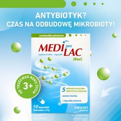 Zdjęcie produktu - #1 Mediprolac IBeeS probiotyk + prebiotyk, 10 kaps.