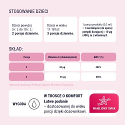 Zdjęcie produktu - #5 Naturell Witamina D dla dzieci w kroplach, 15 ml