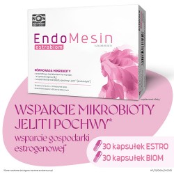 Zdjęcie produktu - #0 EndoMesin Estrobiom, 30 kaps estro + 30 kaps. biom