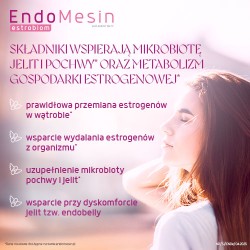 Zdjęcie produktu - #1 EndoMesin Estrobiom, 30 kaps estro + 30 kaps. biom