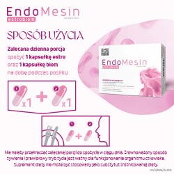 Zdjęcie produktu - #4 EndoMesin Estrobiom, 30 kaps estro + 30 kaps. biom