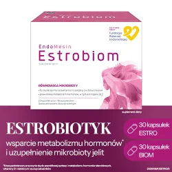 Miniaturka artykułu - #0 EndoMesin Estrobiom, 30 kaps estro + 30 kaps. biom