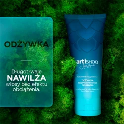 Miniaturka artykułu - #0 Artishoq Nawilżenie i wygładzenie Odżywka ekspresowa kuracja nawilżająca, 200 ml
