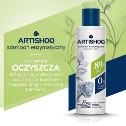 Zdjęcie produktu - #0 Artishoq Enzymatyczny szampon Oczyszczenie i odnowa, 150 ml