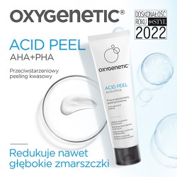 Zdjęcie produktu - #1 Oxygenetic Acid Peel AHA+PHA Przeciwstarzeniowy peeling kwasowy, 50 ml