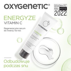 Zdjęcie produktu - #1 Oxygenetic Energyze Vitamin C Regeneracyjne serum do twarzy na noc z witaminą C, 50 ml