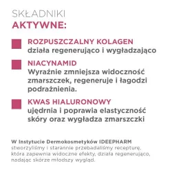 #2 – Idee Derm Krem prasujący zmarszczki z kolagenem 10% do cery dojrzałej, 50 ml