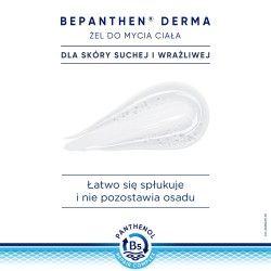 Zdjęcie produktu - #6 Bepanthen Derma Żel do mycia ciała do suchej i wrażliwej sk&oacute;ry, 400 ml