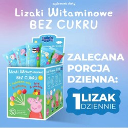 Zdjęcie produktu - #4 Domowa Apteczka Lizaki witaminowe bez cukru Peppa, 50 szt.