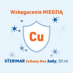 Zdjęcie produktu - #4 Sterimar Zatkany nos baby Spray do nosa dla dzieci, 50 ml