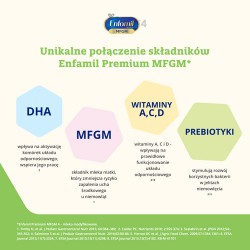 Zdjęcie produktu - #1 Enfamil Premium MFGM 4 Mleko modyfikowane dla dzieci powyżej 2. roku życia, 800 g
