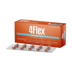 Zdjęcie produktu - #0 4Flex Complex, 30 kaps. - suplement diety z kolagenem