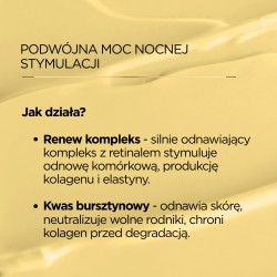 Zdjęcie produktu - #3 Uzdrovisco Night Renew Krem stymulujący i przeciwzmarszczkowy na noc, 50 ml