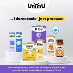 Zdjęcie produktu - #7 UmmU M&oacute;zg & wzrOK 6+ płyn o smaku owoc&oacute;w leśnych, 150 ml - dla dzieci 