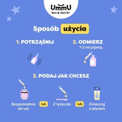 Zdjęcie produktu - #5 UmmU Sen & Zen 6+ krople, 30 ml - dla dzieci