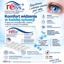 Miniaturka artykułu - #0 Relys Monodose roztw&oacute;r, 20 x 0,35 ml - na zesp&oacute;ł suchego oka