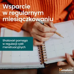 #4 – Himalaya Organic Shatavari, 60 tabl. - dla kobiet przed i po menopauzie