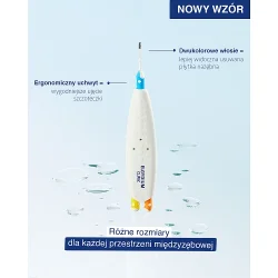 Miniaturka artykułu - #0 Elgydium Clinic Trio Compact Szczoteczka do przestrzeni międzyzębowych 0,8/1,5/1,8mm, 1 szt.