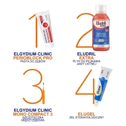 #5 – Elgydium Clinic Mono Compact Szczoteczka do przestrzeni międzyzębowych 1,2 mm, 4 szt.