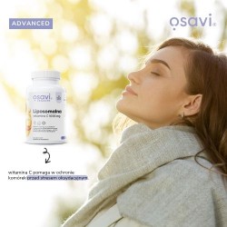 Zdjęcie produktu - #0 Osavi Advanced Liposomalna Witamina C 1000mg, 60 kaps.