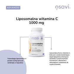 Zdjęcie produktu - #1 Osavi Advanced Liposomalna Witamina C 1000mg, 60 kaps.