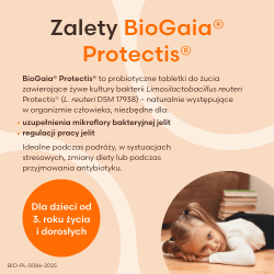 Zdjęcie produktu - #1 BioGaia Protectis o smaku cytrynowym, 10 tabl. - suplement diety